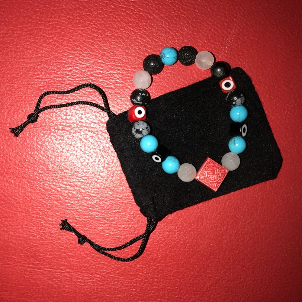 Chakra Healing Essential Oil D. Crystals Bracelet